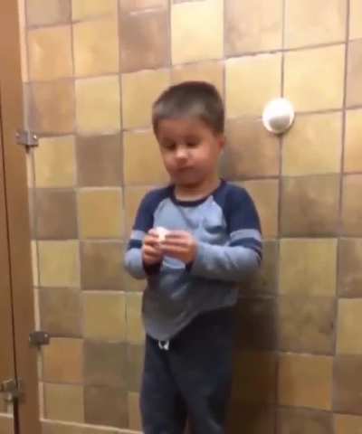 Trying to take a shit peacefully