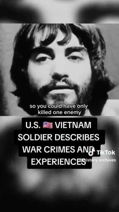 Vietnam veteran describes war crimes he committed and discrepancies with body count numbers during the war