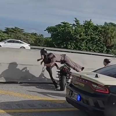 Running from the cops ?