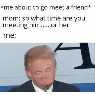 Meeting her real soon mom, we're gonna have a great time together ?