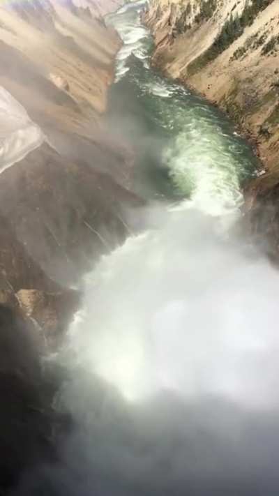 ? Lower Falls at Yellowstone National Park, Wyoming