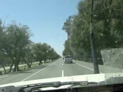 Sunday afternoon drive in Afghanistan in the 2010's