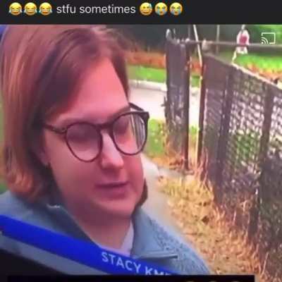 She didn’t mind her business and got pistol whipped