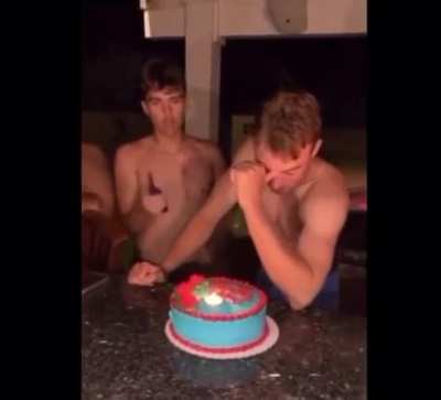 Hope the cake tasted good