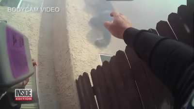 Good Samaritan climbs up a window and saves 2 kids from fire