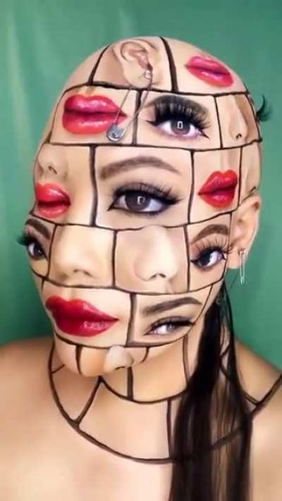 A makeup artist and her eyes.