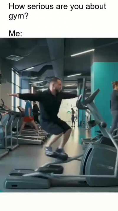How serious are you about gym? ?️‍♀️