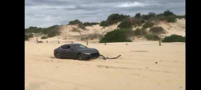 Yes I know how to get the car out of sand...... SPEED AND POWER