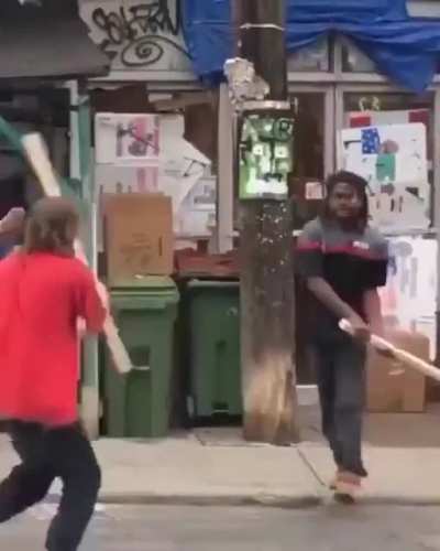 Man start running...??
