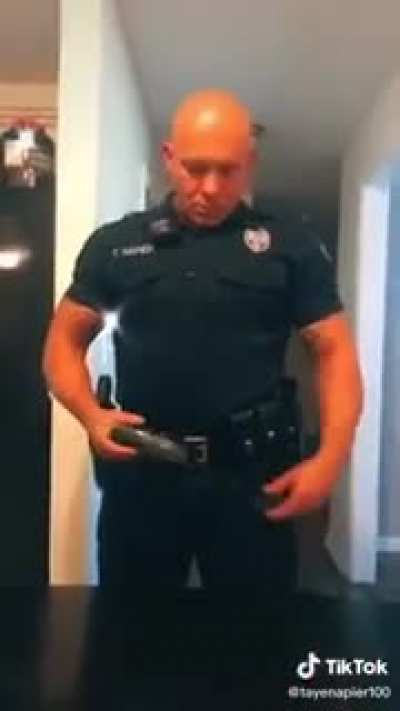 Tough cop