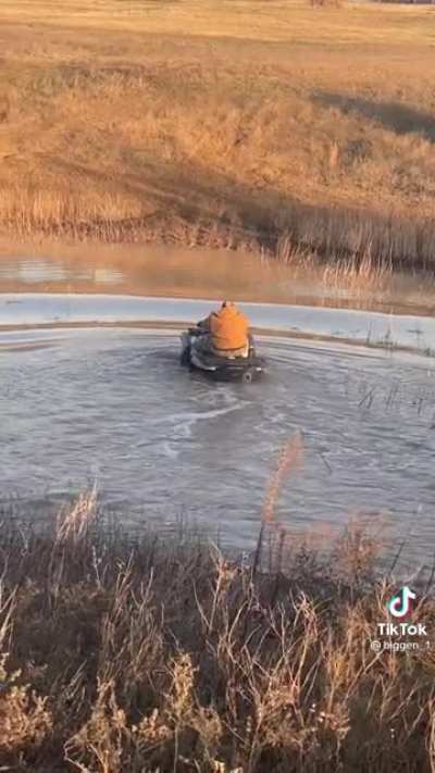 Made it thru the water