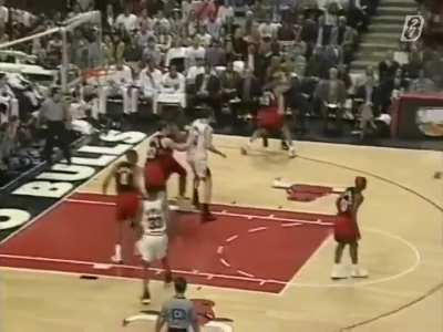 [Highlight] Every Dennis Rodman's 3-Pointer as a Bull