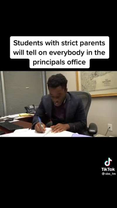 U got to do what u gotta do to not get on the wrong side of strict parents ?