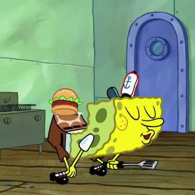 Spongebob twerking