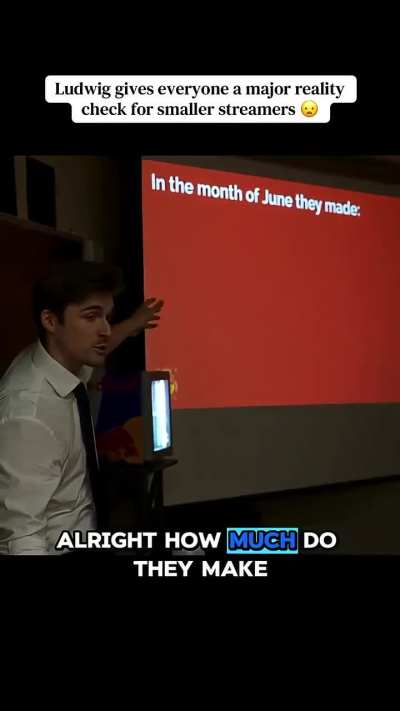 Streamer gives beginners a realistic presentation