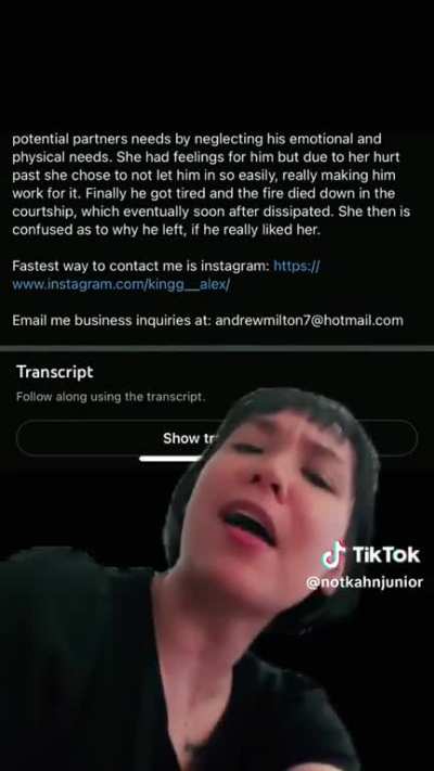She definitely has a lot of time on her hands ??
