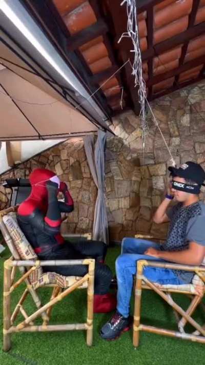 Spidey senses did not tingle