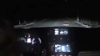 Never stop your car alone at night