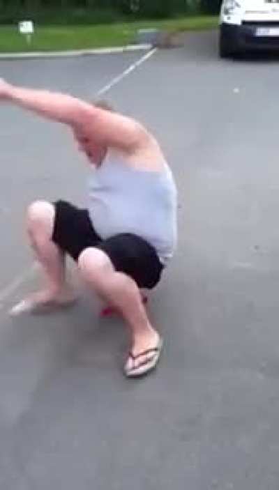 when you try to sit on a chair for kids