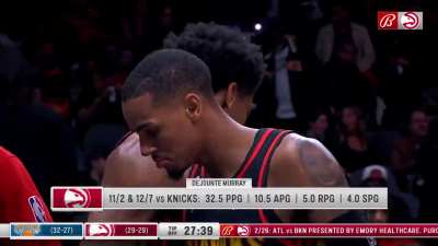 [Highlight] Dominique Wilkins before the game against the Knicks "Sometimes you have certain teams that you have their number. I think the Atlanta Hawks have their number". The Hawks lost to the Knicks by 21 a few hours later.