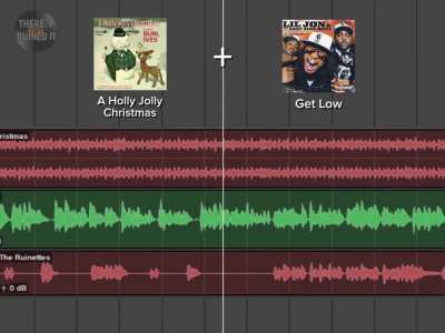 I put the words of Lil' Jon's "Get Low" to the tune of Holly Jolly Christmas