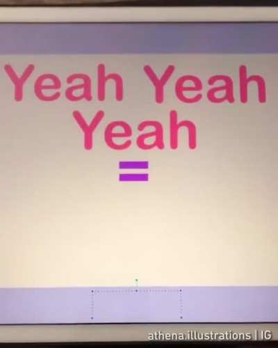 Yeah
