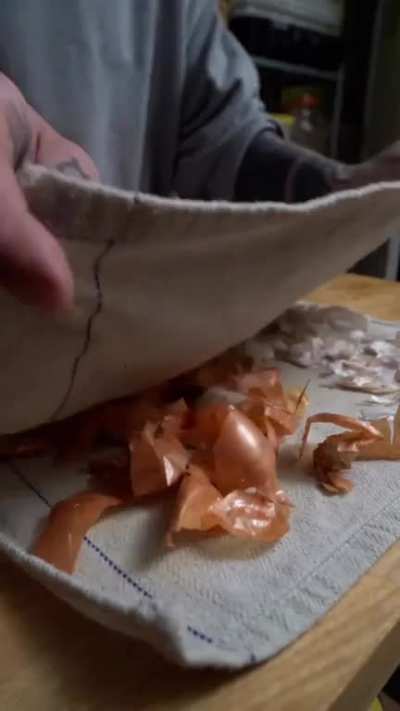 making a condemant with Garlic &amp; Onion peel