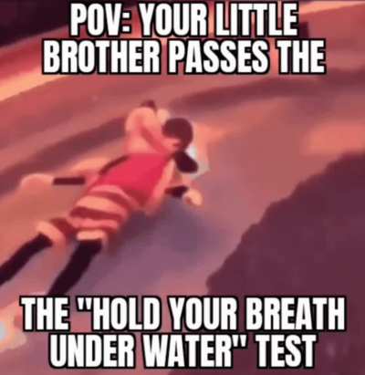 Or is he dead? I can't tell