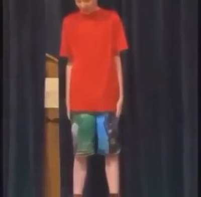 The secondhand embarrassment is unreal