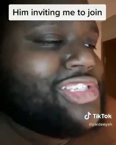 He finna die