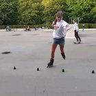 Excellent balance and coordination when blading