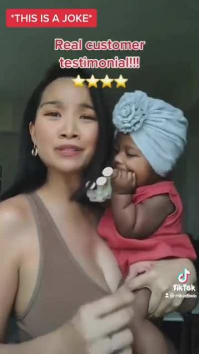 Remember a few days ago when someone posted a video of this tic toker talking about her neighbors black baby business after someone asked her if the baby was actually hers? Well, she made a commercial yo ?