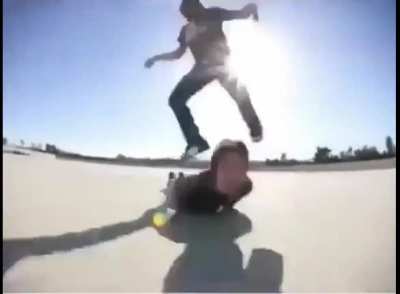 Dude skateboard