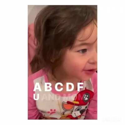 That's the exactly right sequence of alphabets