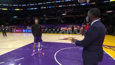 [Highlight] Devin Booker on his first playoff series: "I've been working my whole life for this moment... so it wasn't time to shy away from it."