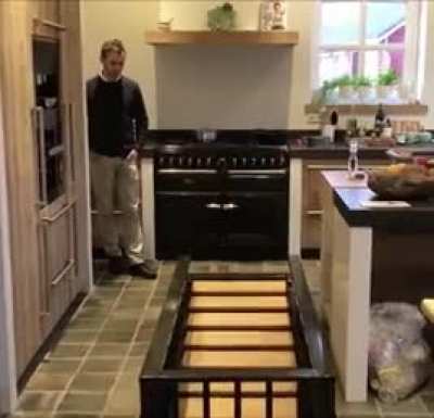 this man's stairs