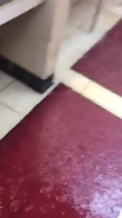 "Can someone tell maintenance there's a leak in the bathroom? "