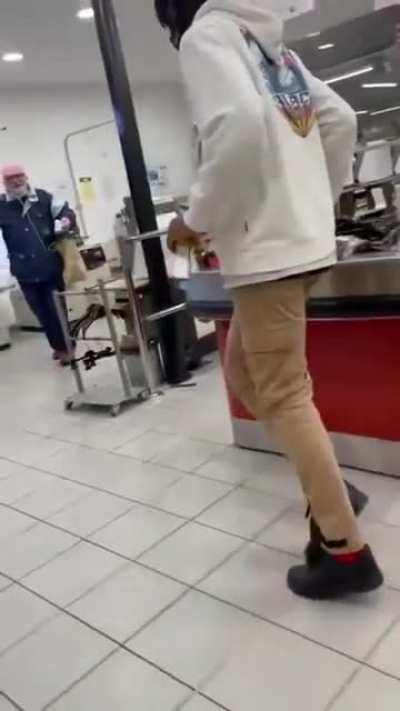 Grandpa smooth with it!