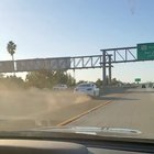 Yesterday on I-80, this guy was using the shoulder to pass cars in the #1 lane, and eventually ran out of talent.