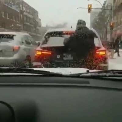 Brutal Canadian Road Rage