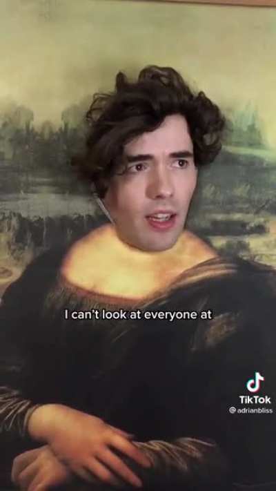 The famous Mona Lisa