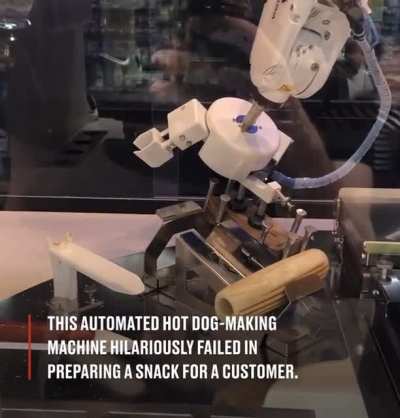 Yes hot dog, no dog