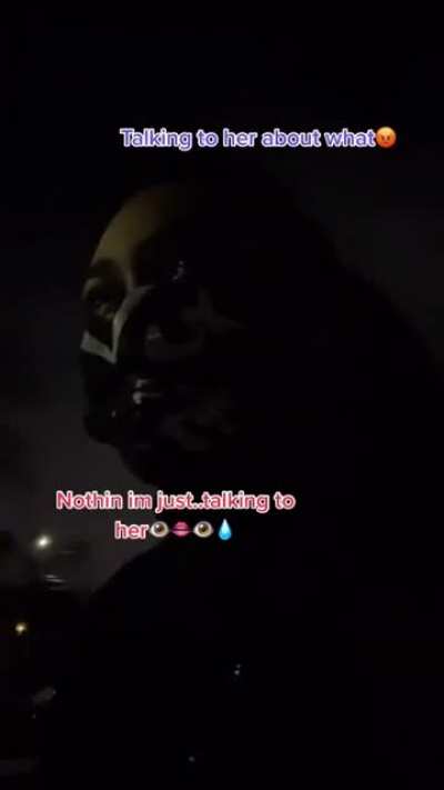 She pretends to be friends with a girl bothered by a creepy guy