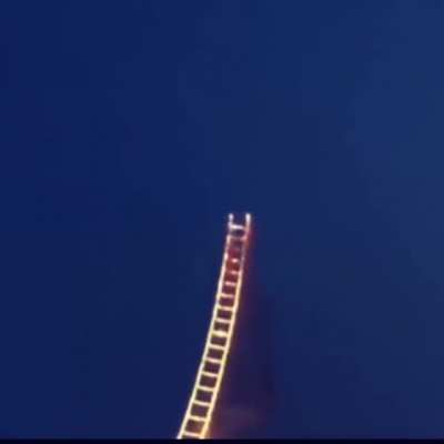 Chinese Artist Cai Guo-Qiang Creates Stairway to Heaven Fireworks