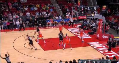 [Highlight] Jalen Green hits a filthy stepback for his 5th triple of the game