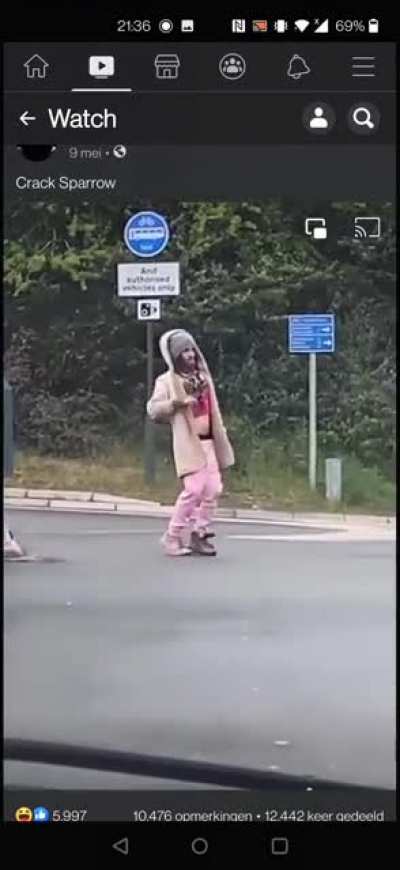 Crack sparrow