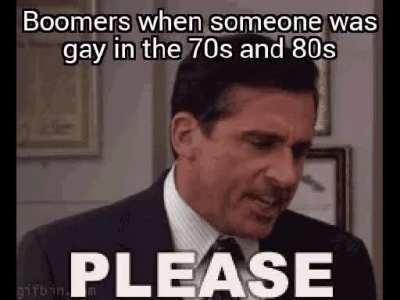 We don't question the logic of the boomers