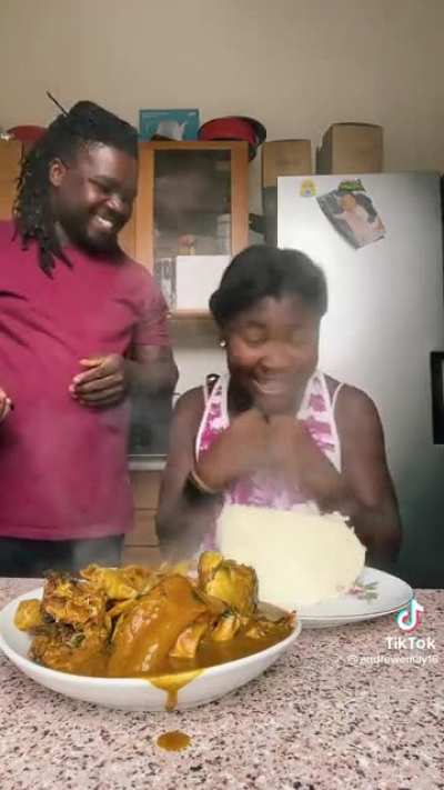 Her happiness made me smile cheek to cheek ?