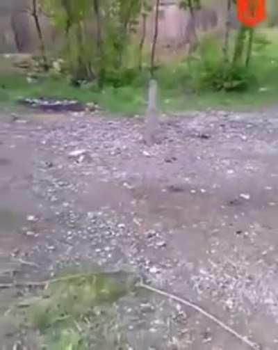 WCGW throwing a cigarette into a gas pipe?