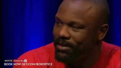 Boxer uses a strange analogy.